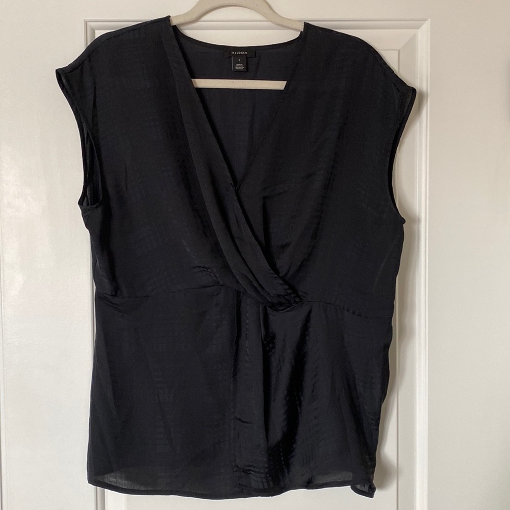 Nordstrom Halogen Black Top